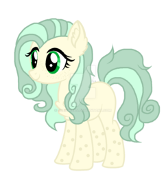 Size: 1024x1057 | Tagged: safe, artist:seaswirls, oc, oc only, earth pony, pony, chest fluff, deviantart watermark, ear fluff, female, freckles, mare, obtrusive watermark, simple background, solo, transparent background, watermark