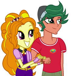 Size: 606x646 | Tagged: safe, artist:antopainter14, artist:chlaneyt, artist:katnekobase, adagio dazzle, timber spruce, equestria girls, g4, base used, female, male, shipping, straight, timberdazzle