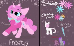 Size: 1920x1200 | Tagged: safe, artist:wulfieshydev, oc, oc:frosty tundra, pony, adult, animal costume, cat costume, clothes, costume, pet play