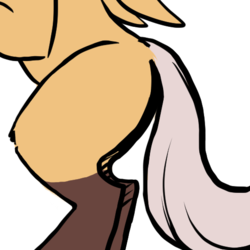 Size: 512x512 | Tagged: source needed, safe, artist:wishwasher, oc, oc only, oc:antler pone, pony, butt, clothes, female, plot, simple background, socks, solo, transparent background, wings