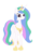 Size: 2063x2734 | Tagged: safe, artist:zeka10000, princess celestia, pony, g4, :3, female, high res, inkscape, mare, simple background, solo, transparent background, vector