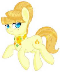 Size: 2500x3000 | Tagged: safe, artist:rainbowtashie, aunt orange, earth pony, pony, g4, female, high res, mare, simple background, solo, transparent background