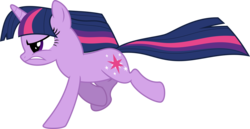 Size: 7780x4000 | Tagged: safe, artist:chainchomp2, part of a set, twilight sparkle, pony, unicorn, g4, swarm of the century, .svg available, absurd resolution, female, mare, narrowed eyes, running, simple background, transparent background, unicorn twilight, vector