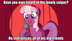 Size: 1920x1080 | Tagged: safe, cheerilee, earth pony, pony, g4, cheerilee pun, exploitable meme, female, impact font, meme, pun, solo