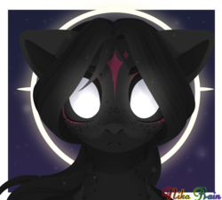 Size: 3000x2700 | Tagged: safe, artist:nika-rain, oc, oc only, pony, bust, digital art, high res, light, portrait, request, requested art, simple background, solo