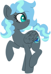 Size: 1024x1474 | Tagged: safe, artist:ashidaii, oc, oc only, oc:floral rift, pegasus, pony, female, mare, simple background, solo, transparent background