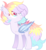 Size: 1024x1117 | Tagged: safe, artist:kojibiose, oc, oc only, oc:lunar party, bat pony, pony, g4, deviantart watermark, female, mare, obtrusive watermark, simple background, solo, transparent background, watermark