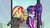 Size: 1920x1080 | Tagged: safe, screencap, sci-twi, sunset shimmer, twilight sparkle, equestria girls, g4, monday blues, my little pony equestria girls: summertime shorts, duo, female, geode of telekinesis, magical geodes, wet, wet hair