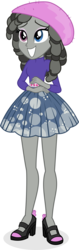 Size: 1216x3847 | Tagged: safe, artist:punzil504, smarty pants, equestria girls, g4, blouse, clothes, clothes swap, cute, equestria girls-ified, female, grin, heterochromia, high heels, legs, living doll, miniskirt, shoes, simple background, skirt, smiling, solo, transparent background