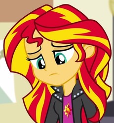 Size: 487x527 | Tagged: safe, screencap, sunset shimmer, equestria girls, g4, my little pony equestria girls: rainbow rocks, cropped, female, solo