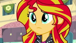 Size: 1920x1080 | Tagged: safe, screencap, sunset shimmer, equestria girls, g4, my little pony equestria girls: rainbow rocks, female, solo