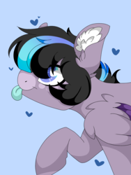 Size: 1329x1770 | Tagged: safe, artist:jup1t3r, oc, pegasus, pony, :p, cute, ear fluff, fluffy, male, silly, simple background, stallion, tongue out