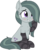 Size: 4534x5694 | Tagged: safe, artist:aureai-sketches, artist:cyanlightning, marble pie, earth pony, pony, g4, .svg available, absurd resolution, blushing, chest fluff, clothes, cute, ear fluff, female, grin, marblebetes, mare, simple background, sitting, smiling, socks, solo, squishy cheeks, stockings, striped socks, thigh highs, transparent background, vector