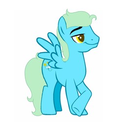 Size: 2000x2000 | Tagged: artist needed, safe, oc, oc only, oc:sea glow, pegasus, pony, high res, solo