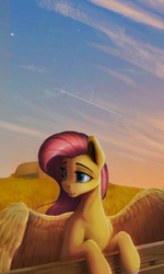 Size: 2841x4724 | Tagged: safe, alternate version, artist:appletree12112, artist:appletree_at, fluttershy, rainbow dash, g4, bipedal, bipedal leaning, detailed, female, leaning, mare, sonic boom