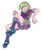 Size: 1200x1435 | Tagged: safe, artist:tyuubatu, lemon zest, equestria girls, g4, clothes, crystal prep academy uniform, female, looking at you, school uniform, simple background, solo, transparent background