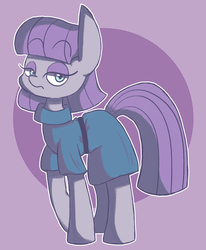 Size: 1098x1334 | Tagged: safe, artist:typhwosion, maud pie, earth pony, pony, g4, abstract background, female, mare, solo