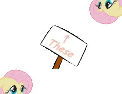 Size: 862x666 | Tagged: artist needed, safe, edit, fluttershy, pegasus, pony, g4, animated, caption, cute, female, floppy ears, gif, gif with captions, inverted, mare, meme, peeking, reaction image, self ponidox, shy, shyabetes, sign, simple background, solo, spinning, these, this, this fluttershy, transparent background, upside down, vector