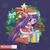 Size: 1000x1000 | Tagged: safe, artist:howxu, twilight sparkle, anthro, g4, clothes, cute, dress, female, patreon, patreon logo, present, socks, solo, stockings, thigh highs, twiabetes, zettai ryouiki