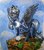 Size: 1821x2048 | Tagged: safe, artist:dany-the-hell-fox, princess luna, alicorn, pony, g4, female, hooves, horn, jewelry, mare, regalia, s1 luna, solo, spread wings, tiara, wings