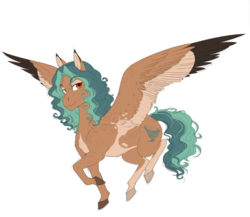 Size: 961x833 | Tagged: safe, artist:askbubblelee, oc, oc only, oc:whirlwind, oc:whirlwind (askbubblelee), pegasus, pony, freckles, male, simple background, smiling, solo, spread wings, stallion, white background, wings