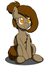 Size: 1400x1900 | Tagged: safe, artist:eisky, artist:frenchfreis, oc, oc only, oc:yan, bat pony, pony, bat pony oc, simple background, sitting, smiling, solo, transparent background