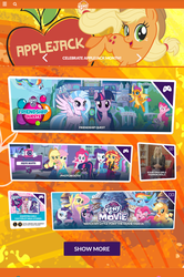 Size: 720x1086 | Tagged: safe, applejack, fluttershy, pinkie pie, rainbow dash, rarity, silverstream, smolder, spike, sunset shimmer, twilight sparkle, alicorn, dragon, earth pony, hippogriff, pegasus, pony, unicorn, canterlot high stories, equestria girls, fashion photo booth, friendship quests, g4, my little pony equestria girls: better together, my little pony: equestria girls: canterlot high stories: pinkie pie and the cupcake calamity, my little pony: equestria girls: canterlot high stories: rainbow dash brings the blitz, my little pony: equestria girls: canterlot high stories: twilight sparkle's science fair sparks, my little pony: the movie, official, applejack month, mane six, twilight sparkle (alicorn), website