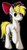 Size: 640x1200 | Tagged: safe, artist:oblique, oc, oc only, oc:hoofy, pony, unicorn, bow, chest fluff, cute, ear fluff, hair bow, looking at you, male, raised hoof, solo, stallion