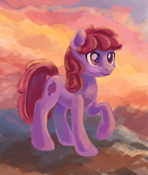Size: 700x824 | Tagged: safe, artist:maytee, berry punch, berryshine, earth pony, pony, g4, female, mare, solo