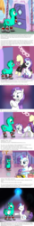 Size: 500x3320 | Tagged: safe, artist:drjavi, rarity, oc, oc:coppercog, tumblr:ask coppercog, g4, how coppercog met yhsrettulf