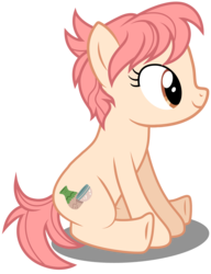 Size: 4000x5200 | Tagged: safe, artist:mundschenk85, raspberry vinaigrette, earth pony, pony, g4, absurd resolution, female, mare, show accurate, simple background, sitting, solo, transparent background, vector