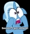 Size: 1378x1577 | Tagged: safe, artist:bigccv, edit, trixie, pony, unicorn, g4, my little pony: friendship is magic, season 9, bait, bait and switch, big eyes, female, gasp, hooves on cheeks, implied leaks, mare, op is a duck, reaction image, screaming, shock, solo, text, text edit