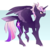 Size: 861x819 | Tagged: safe, artist:ectopi, twilight sparkle, alicorn, pony, g4, alternate design, coat markings, dappled, female, hair bun, redesign, simple background, solo, tail feathers, twilight sparkle (alicorn), unshorn fetlocks