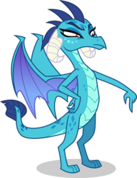 Size: 4056x5283 | Tagged: safe, artist:tomfraggle, princess ember, dragon, g4, absurd resolution, dragoness, female, simple background, solo, transparent background, vector