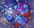 Size: 2408x1980 | Tagged: safe, artist:lokoro, princess luna, oc, oc:azure night, pony, g4, azuna, blushing, canon x oc, clothes, coat, cute, cutie mark, female, filly, jacket, jewelry, lunabetes, scarf, smiling, snow, snowflake, tiara, winter, woona, ych result, younger