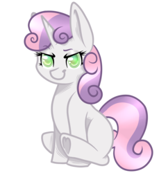Size: 2412x2487 | Tagged: safe, artist:blocksy-art, sweetie belle, pony, robot, g4, female, high res, simple background, smiling, smirk, solo, sweetie bot, transparent background