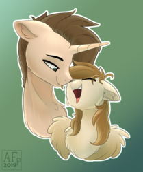 Size: 1280x1529 | Tagged: dead source, safe, artist:airfly-pony, oc, oc only, pony, rcf community, cute, female, male