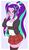 Size: 1035x1800 | Tagged: safe, artist:thebrokencog, aria blaze, equestria girls, g4, my little pony equestria girls: rainbow rocks, adorkasexy, ariabetes, breasts, cleavage, clothes, cute, eye clipping through hair, female, glasses, looking at you, meganekko, microskirt, miniskirt, nerd, pigtails, plaid skirt, pleated skirt, school uniform, schoolgirl, simple background, skirt, socks, solo, thigh highs, thigh socks, twintails, white background, zettai ryouiki