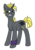 Size: 450x650 | Tagged: safe, artist:spyro-for-life, oc, oc:thunderclap, pony, unicorn, fanfic:the symbiote, female, growl, mare, scratches