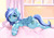 Size: 2323x1636 | Tagged: safe, artist:unluckypaw, oc, oc only, oc:lavender skies, pegasus, pony, blushing, curtains, cute, female, looking at you, mare, solo, stars, window, ych result