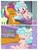 Size: 3106x4096 | Tagged: safe, screencap, cozy glow, sandbar, smolder, dragon, earth pony, pegasus, pony, g4, school raze, what lies beneath, boop, bow, comparison, cozybuse, dragoness, duo, female, filly, flying, hair bow, male, medal, revenge, talk to the hand, teenager