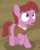 Size: 200x252 | Tagged: safe, screencap, cobblestone, earth pony, pony, campfire tales, g4, clothes, colt, cropped, headband, male, raised hoof, solo focus, vest