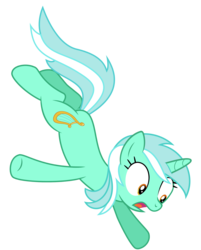 Size: 4500x5600 | Tagged: safe, artist:mundschenk85, lyra heartstrings, pony, unicorn, comic:all in good fun, g4, absurd resolution, falling, female, open mouth, show accurate, simple background, solo, transparent background, vector