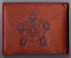 Size: 1308x1590 | Tagged: safe, artist:malte279, craft, elements of harmony, gemstones, leather, pyrography, traditional art, wallet
