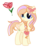 Size: 994x1066 | Tagged: safe, artist:xxcutecookieswirlsxx, oc, oc only, oc:rosaly, pegasus, pony, bandaid, bandaid on nose, bow, braid, cute, cutie mark, female, hair ornament, index get, mare, offspring, parent:bulk biceps, parent:fluttershy, parents:flutterbulk, simple background, smiling, solo, transparent background, x0000 milestone