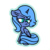 Size: 1500x1500 | Tagged: safe, artist:amethystcutey, princess luna, alicorn, pony, g4, female, filly, grumpy, looking at you, simple background, solo, transparent background, woona, younger