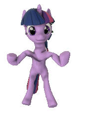 Size: 519x690 | Tagged: safe, artist:drocsid, twilight sparkle, pony, unicorn, g4, 3d, animated, bipedal, cursed image, dancing, dank memes, female, fortnite, fortnite dance, gif, mare, meme, not salmon, orange justice, shitposting, simple background, smiling, solo, source filmmaker, transparent background, unicorn twilight, wat, what has science done, why, wtf