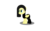 Size: 1200x750 | Tagged: safe, artist:sciencesean, pegasus, pony, clothes, goth, goth pony, simple background, solo, transparent background