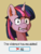 Size: 2108x2754 | Tagged: safe, artist:senaelik, twilight sparkle, pony, g4, bust, drawthread, ear fluff, female, frown, gritted teeth, high res, looking at you, mare, meme, no, nose wrinkle, ponified, ponified meme, request, short mane, solo, violence, wide eyes