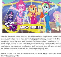 Size: 906x849 | Tagged: safe, screencap, applejack, fluttershy, pinkie pie, rainbow dash, rarity, sci-twi, sunset shimmer, twilight sparkle, equestria girls, equestria girls series, g4, i'm on a yacht, spoiler:eqg series (season 2), alternate hairstyle, baseball cap, blouse, cap, clothes, crossed arms, dress, equestria girls logo, eyes closed, eyeshadow, feet, female, geode of empathy, geode of fauna, geode of sugar bombs, glasses, hat, humane five, humane seven, humane six, legs, magical geodes, makeup, pose, release date, sandals, shorts, skirt, sunglasses, text, yacht